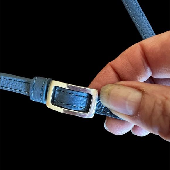 New w/o tags Brighton BLUEPRINT flower Wallet Crossbody w/ detachable st… - Picture 7 of 7